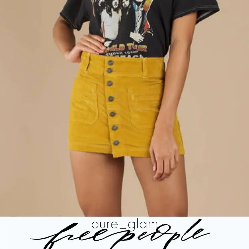 Free People mini skirt